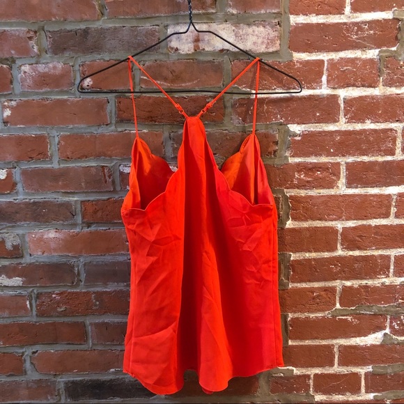 J crew Orange Tank Top - Picture 5 of 6
